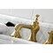 Kingston Brass KC7067PKL Duchess Widespread Bathroom Faucet W/ Brass Pop-Up, Brass KC7067PKL - alternate 5